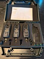 Pieperset drie stuks, Korum, plus ontvanger karpervissen, Watersport en Boten, Hengelsport | Karpervissen, Ophalen of Verzenden