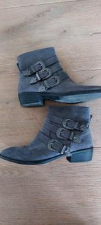 Donkergrijze westernlaarsjes maat 38. Fabs, Kleding | Dames, Schoenen, Ophalen of Verzenden, Zo goed als nieuw, Grijs