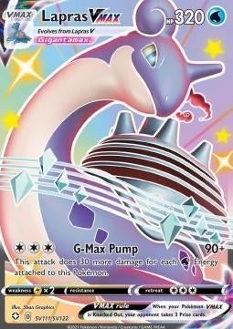 LAPRAS VMAX SV111/SV122 - SHINING FATES, Ophalen of Verzenden, Nieuw, Losse kaart, Foil