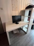 Ikea kallax kast + bureau, Huis en Inrichting, Kasten | Boekenkasten, Ophalen, Gebruikt, 50 tot 100 cm, Minder dan 100 cm