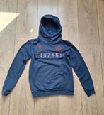 Donkerblauwe Touzani hoodie met capuchon - maat 140, Gebruikt, Trui of Vest, Ophalen of Verzenden, Touzani