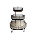 Vintage bakkersrek, winkel display, Huis en Inrichting, Ophalen, Gebruikt, Onbekend, Onbekend