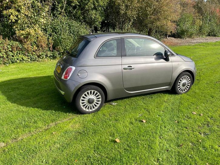Fiat 500 1.2 C 2010 Grijs, Auto's, Fiat, Particulier, Benzine, B, Hatchback, Handgeschakeld, Geïmporteerd, Zilver of Grijs, Voorwielaandrijving