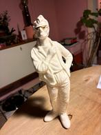 Vintage keramieken beeld man, Ophalen of Verzenden, Gebruikt, Mens