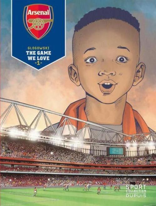 Arsenal - The game we love (Hardcover), Boeken, Stripboeken, Zo goed als nieuw, Ophalen