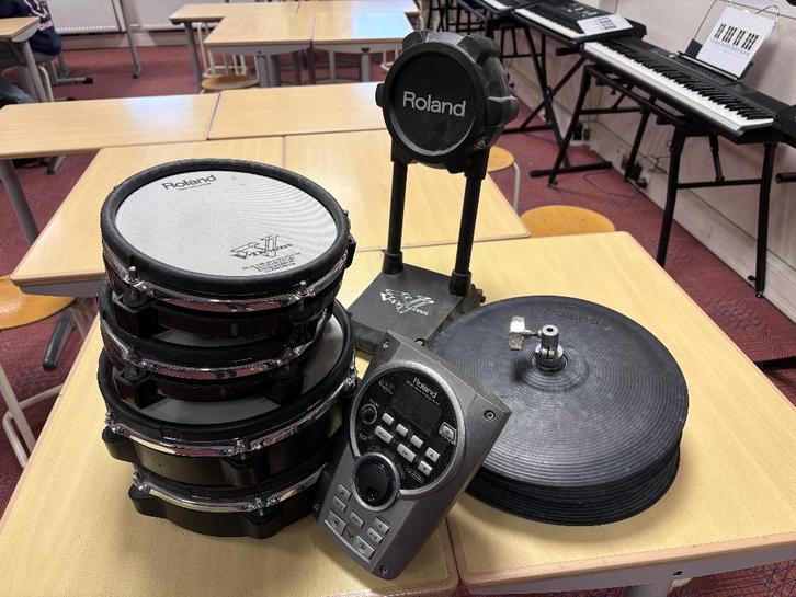 Div. Roland V-drums pads, Muziek en Instrumenten, Drumstellen en Slagwerk, Gebruikt, Roland, Elektronisch, Ophalen