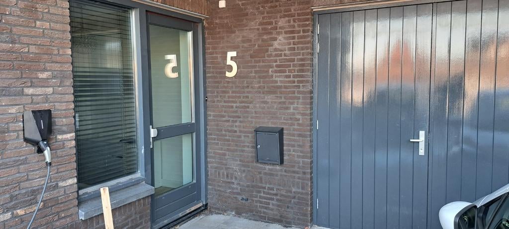 Voordeur met tripleglas en veiligheids beslag, Doe-het-zelf en Verbouw, Deuren en Horren, Ophalen of Verzenden, Zo goed als nieuw