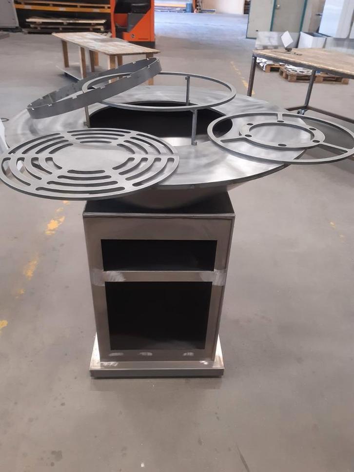 Vuurschaal / BBQ /plancha/grillring- Nieuw, Tuin en Terras, Houtskoolbarbecues, Nieuw, Ophalen