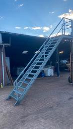 Stalen trap, Ophalen of Verzenden, Gebruikt, Trap, 2 tot 4 meter