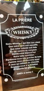 Spiegelkader La Prière du whisky, Verzamelen, Merken en Reclamevoorwerpen, Ophalen of Verzenden, Nieuw, Reclamebord