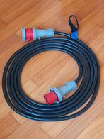 63A 3-Fase Kabel - 10mm² H07RN-F   5Gx10mm  10 meter, Ophalen of Verzenden, Gebruikt, Kabel of Snoer