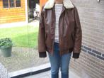 Jack, leer maat L  voor D/H bruin, Motoren, Kleding | Motorkleding, Americanbase, Dames, Jas | leer, Ophalen of Verzenden
