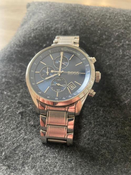 Hugo Boss GRAND PRIX - Chronograph, Sieraden, Tassen en Uiterlijk, Horloges | Heren, Gebruikt, Polshorloge, Overige merken, Staal