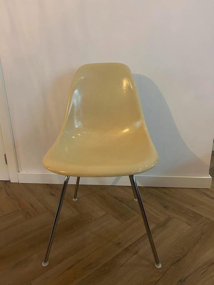 Vitra Eames DSX Fiberglass Stoel - Vintage, Huis en Inrichting, Stoelen, Gebruikt, Eén, Kunststof, Overige kleuren, Ophalen