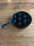 Aebleskiver pan gietijzer, Ophalen of Verzenden, Gebruikt