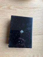 3 Zwarte houten doosjes met parelmoer, Antiek en Kunst, Ophalen of Verzenden