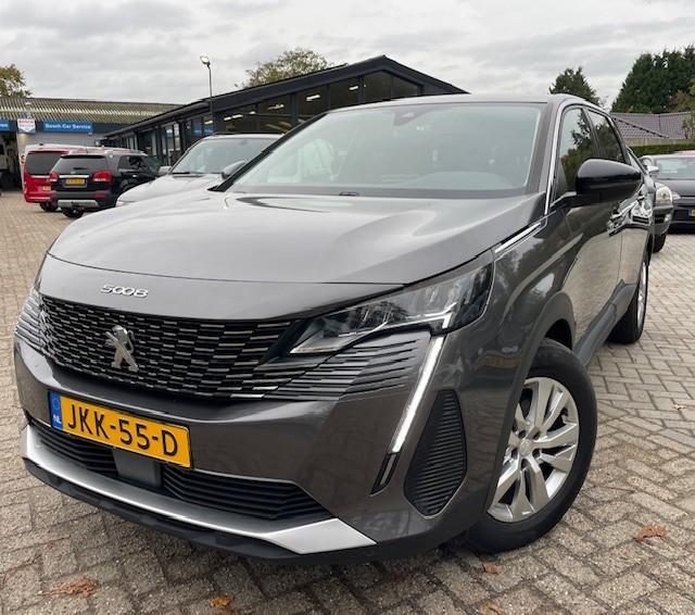 Peugeot 5008 1.2 PureTech Active Pack 7p Led Clima Carplay C, Auto's, Peugeot, Bedrijf, Te koop, ABS, Airbags, Airconditioning