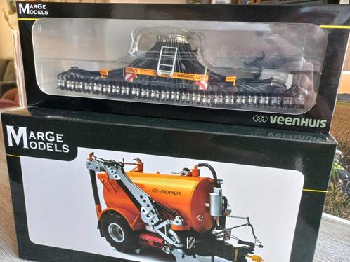 Veenhuis Tank met Zodebemester Marge Models, Hobby en Vrije tijd, Modelauto's | 1:32, Zo goed als nieuw, Tractor of Landbouw, Overige merken
