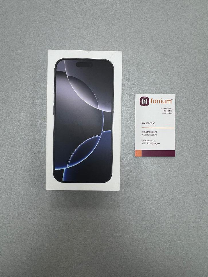iPhone 16 Pro Nieuwstaat, Telecommunicatie, Mobiele telefoons | Apple iPhone, Nieuw, 128 GB, Zonder abonnement, Zonder simlock