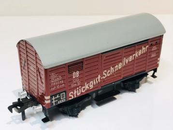 Fleischmann H0 Goederenwagon 1213 A ca. 1955 blik oud  beschikbaar voor biedingen