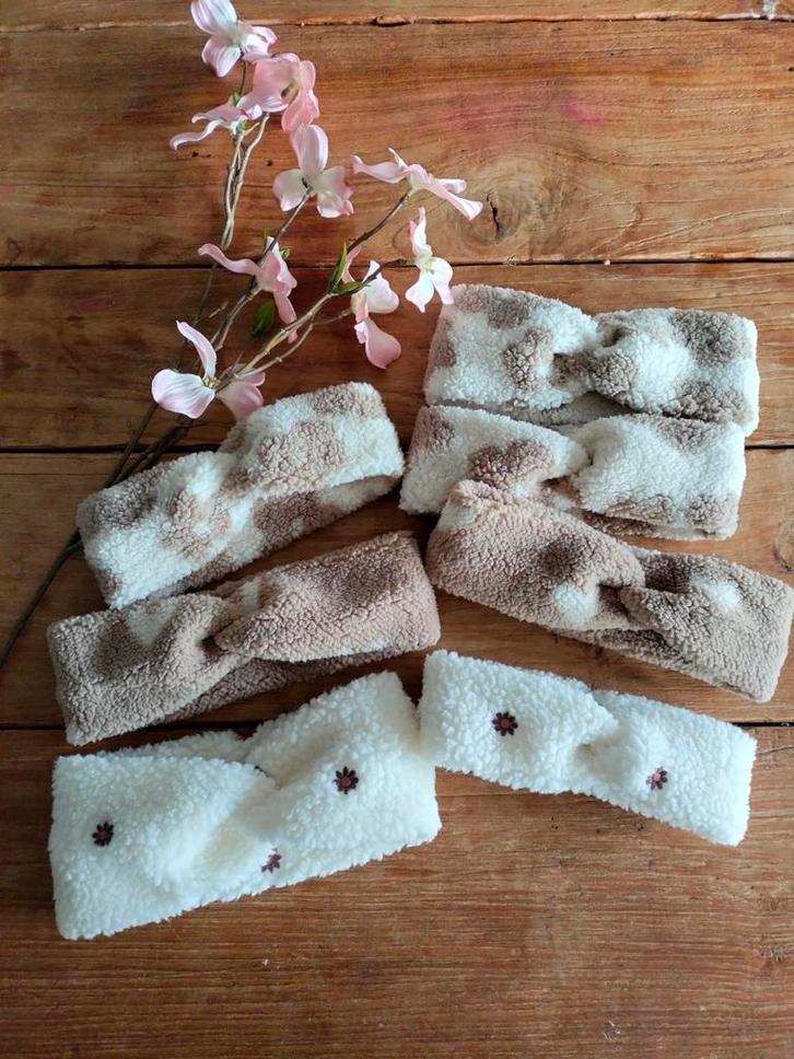 Nieuwe teddy hoofdbanden / haarbanden., Kinderen en Baby's, Kindermode-accessoires, Nieuw, Ophalen of Verzenden