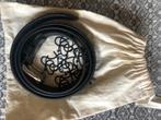 Isabel Marant elegante zwarte leren riem, Echt leder, Gedragen, 3 tot 5 cm, 100 cm of meer