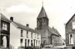 Geldermalsen, Kerkstraat - auto fiets - gelopen, Ophalen of Verzenden, 1920 tot 1940, Gelopen, Zuid-Holland