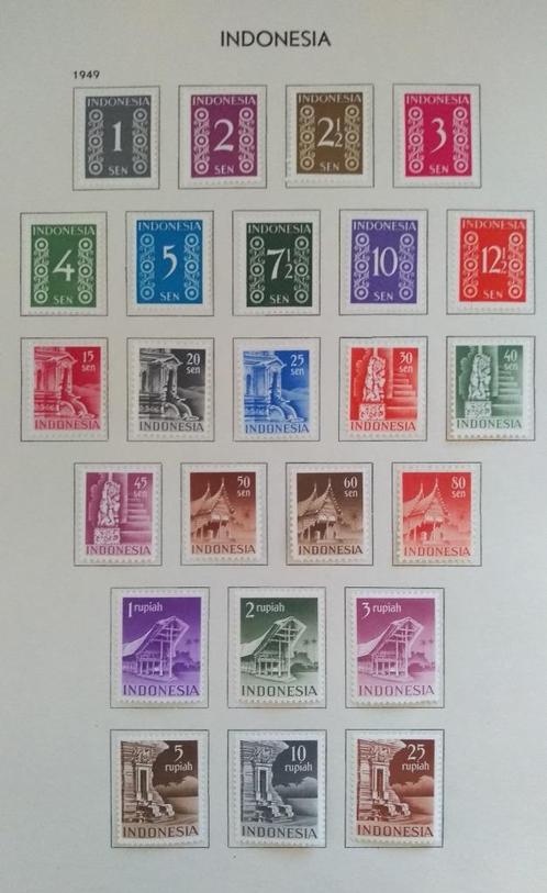 Indonesie : 1949-1964 in DAVO album, Postzegels en Munten, Postzegels | Volle albums en Verzamelingen, Buitenland, Verzenden