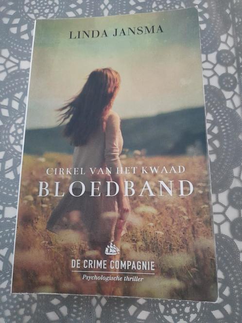 Boek linda jansma  - bloedband - de crime compagnie, Boeken, Thrillers, Gelezen, Nederland, Ophalen of Verzenden