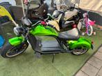 Echopper Groene Elektrische Scooter - Unieke Look!, Fietsen en Brommers, Ophalen, Zo goed als nieuw
