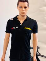 Sportpolo poloshirt polo visma maat M Fila, Maat 48/50 (M), Zwart, Ophalen of Verzenden, Zo goed als nieuw