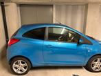 Ford Ka 1.2 51KW 2009 Blauw, Auto's, Voorwielaandrijving, Stof, 4 cilinders, Origineel Nederlands