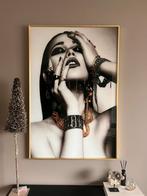 Heel gaaf glasschilderij, Antiek en Kunst, Kunst | Schilderijen | Modern, Ophalen of Verzenden