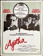 Agatha (1979) - Dustin Hoffman - Originele filmposter, Deurposter of groter, Ophalen of Verzenden, Film en Tv, Rechthoekig Staand