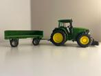 John Deere 6520 speelgoedtractor + Joskin Quadra tankwagen, Overige merken, Gebruikt, 1:50 of kleiner, Overige typen