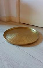 Schitterend Metalen Kaarsplateau (Bronskleur) 2cm/40cm, Huis en Inrichting, Woonaccessoires | Kandelaars en Kaarsen, Ophalen of Verzenden