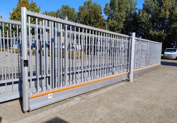 schuifpoort schuifhek 10,40 mtr. lang, 8 mtr. doorgang B&G beschikbaar voor biedingen