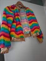 Regenboog hippie kostuum maat 152 164, Ophalen of Verzenden, Gebruikt, 158 t/m 164, Meisje