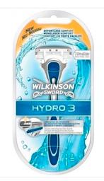 Wilkinson Hydro 3 Apparaat + 2 scheermesjes (2 voor €10,-), Ophalen of Verzenden, Nieuw, Gehele gezicht, Verzorging