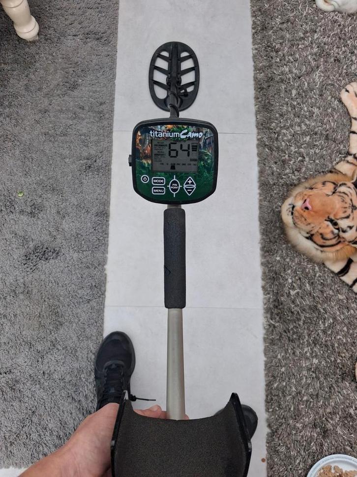 Bounty Hunter Metaaldetector 11 inch dd schijf pinpointer, Hobby en Vrije tijd, Metaaldetectors, Gebruikt, 30 cm of minder, Overige merken
