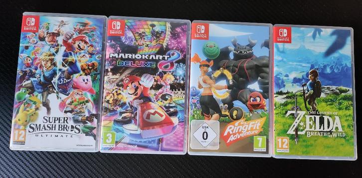 Nintendo Switch games, Spelcomputers en Games, Games | Nintendo Switch, Gebruikt, Avontuur en Actie, 3 spelers of meer, Vanaf 3 jaar