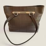 Chanel chocolate bar caviar tote bruin, Ophalen of Verzenden, Gebruikt, Bruin, Handtas