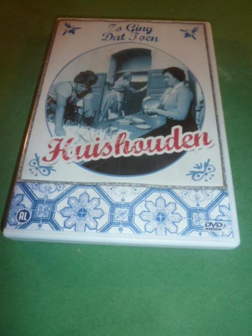 Zo ging dat toen HUISHOUDEN Dvd, Cd's en Dvd's, Dvd's | Documentaire en Educatief, Zo goed als nieuw, Kunst of Cultuur, Alle leeftijden