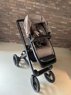 Dubatti Two Kinderwagen 2-in-1 Natural taupe/zwart, Kinderen en Baby's, Kinderwagens en Combinaties, Zo goed als nieuw, Verstelbare duwstang