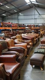 Uniek grote voorraad schapenleren meubels, in- en verkoop!, Huis en Inrichting, Ophalen, Gebruikt, ., Schapenleren meubels