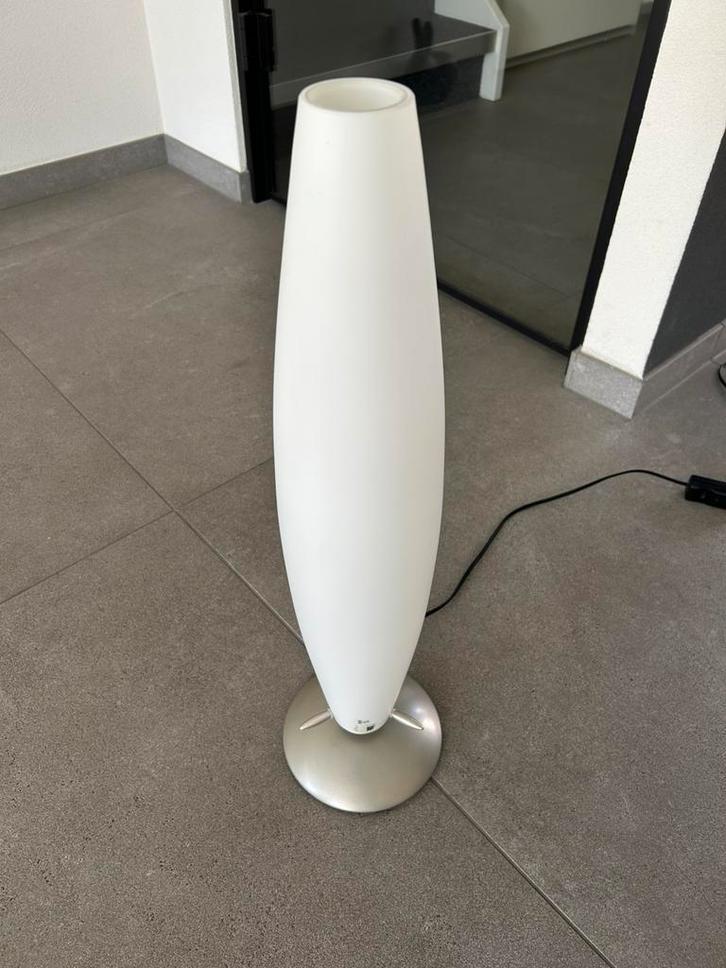 Inside Vetri Murano design glazen retro vintage lamp, Huis en Inrichting, Lampen | Tafellampen, Zo goed als nieuw, Ophalen