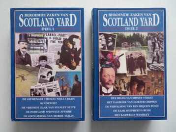 Beroemde zaken van  SCOTLAND YARD  ( 2 Boeken ) beschikbaar voor biedingen
