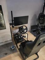 Race Simulator Setup - Fanatec 8nm, GTRacer, Monitor, Ophalen of Verzenden, Gebruikt, Racen en Vliegen