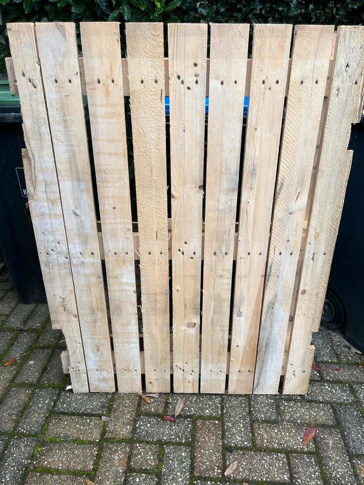 Pallet 95x125 cm - Gebruikt, Doe-het-zelf en Verbouw, Hout en Planken, Gebruikt, Pallet, Overige houtsoorten, Minder dan 200 cm