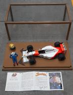 Minichamps 1:18 Ayrton Senna McLaren Ford MP 4/8 Winner GP, Gebruikt, Ophalen of Verzenden, MiniChamps, Auto